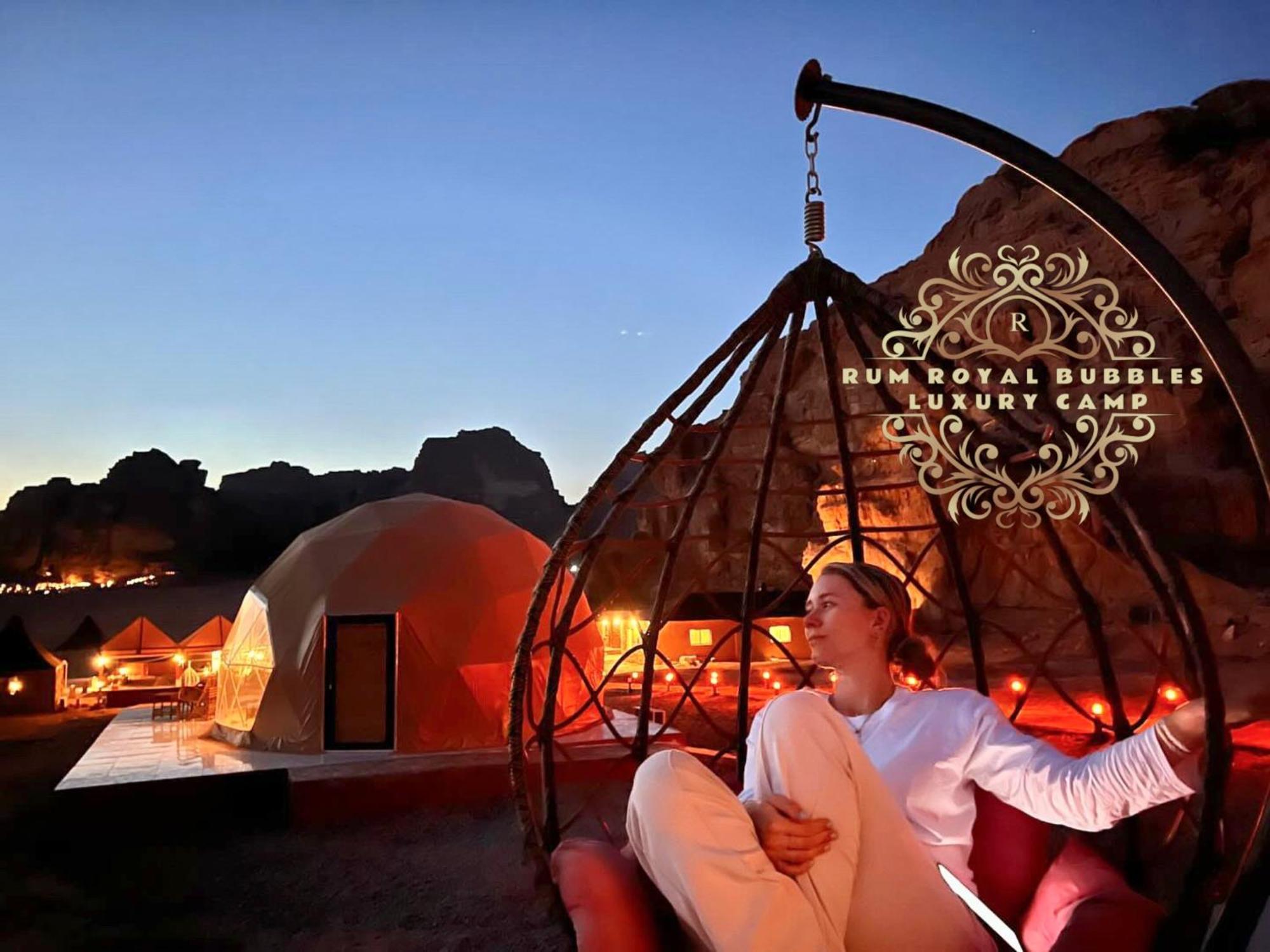 Rum Royal Bubbles Luxury Camp Διαμέρισμα Ουάντι Ραμ Εξωτερικό φωτογραφία